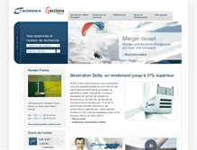 Tablet Screenshot of nordex-online.fr